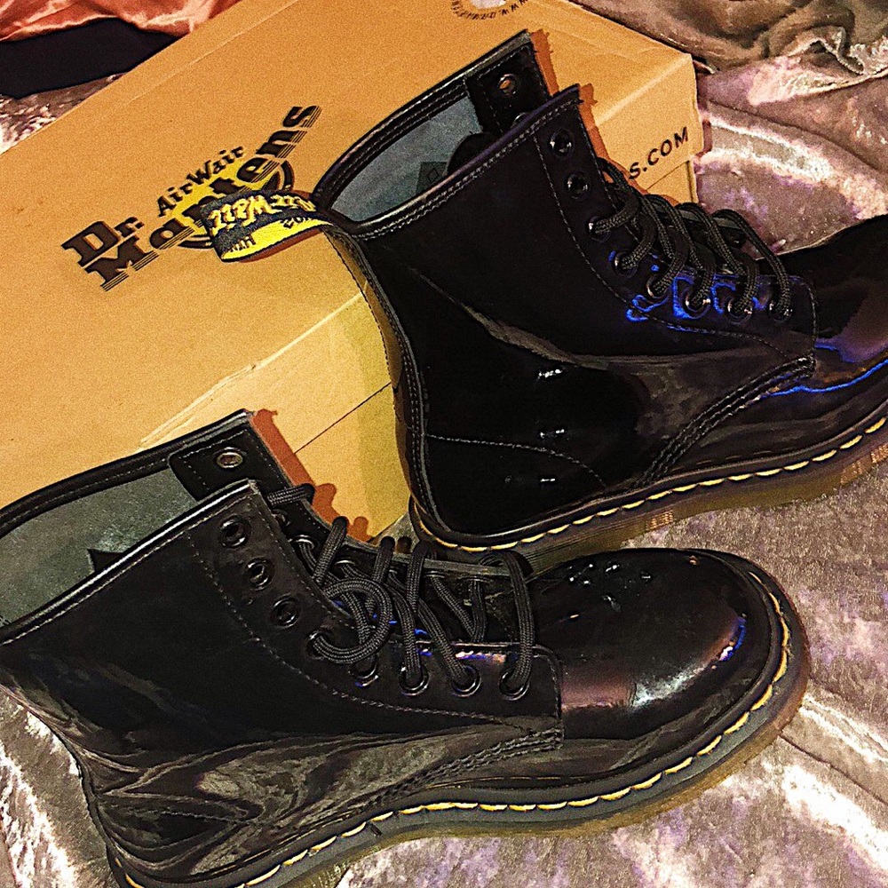 Patent leather Dr. Martens
